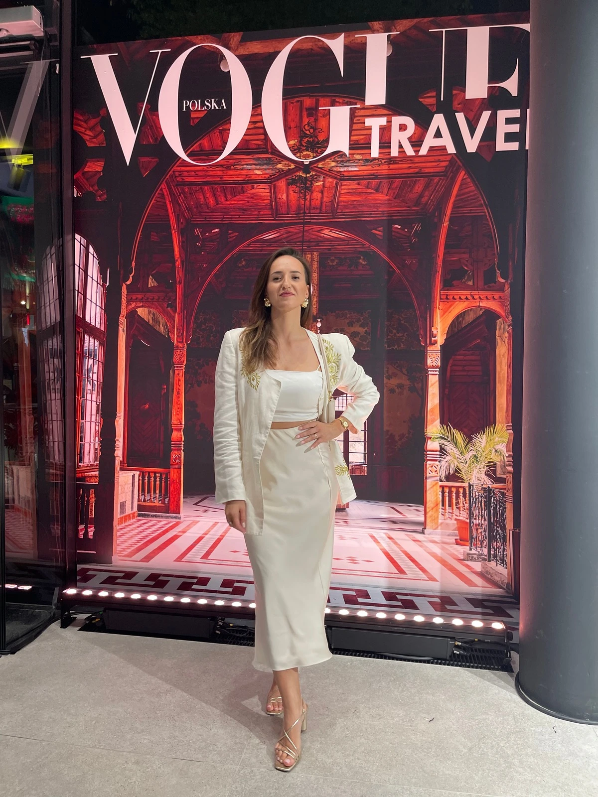 Klaudia Fotyniuk na evencie Vogue Travel
